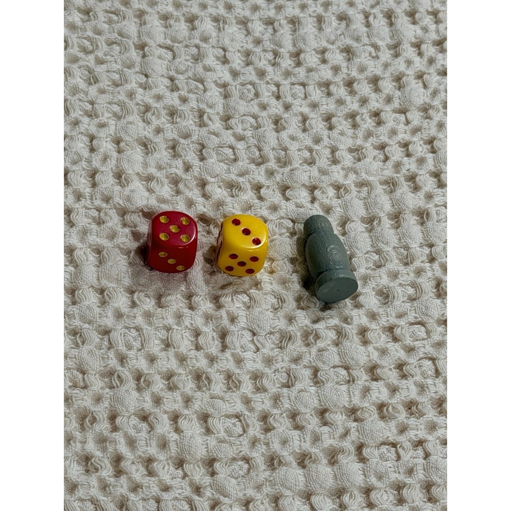 Settlers of Catan dice and robber